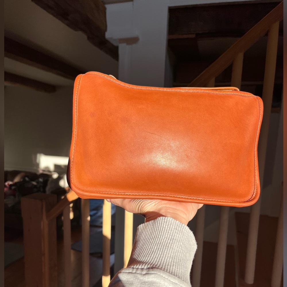 Vintage coach basic bag 9455 British tan